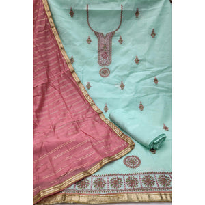 green-festive-wear-sequence-embroidery-with-handwork-modal-chanderi-dress-material-114940
