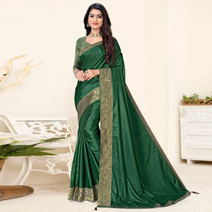 green-festive-wear-solid-art-silk-saree-142797