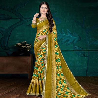 green-festive-wear-stripes-printed-work-chiffon-designer-saree-141243