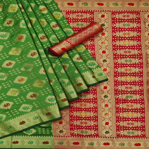 green-festive-wear-weaving-silk-saree-140121