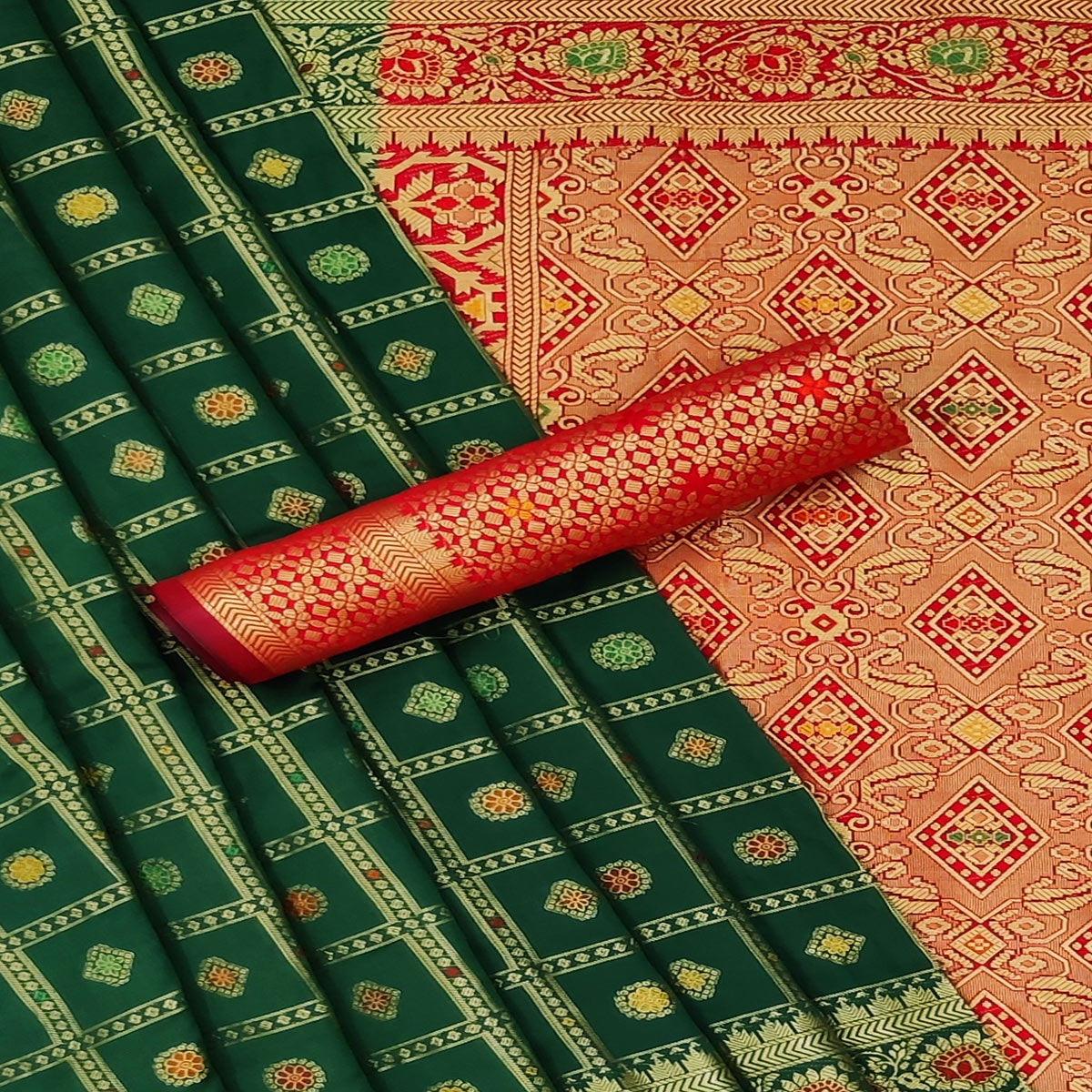 green-festive-wear-weaving-silk-saree-140109