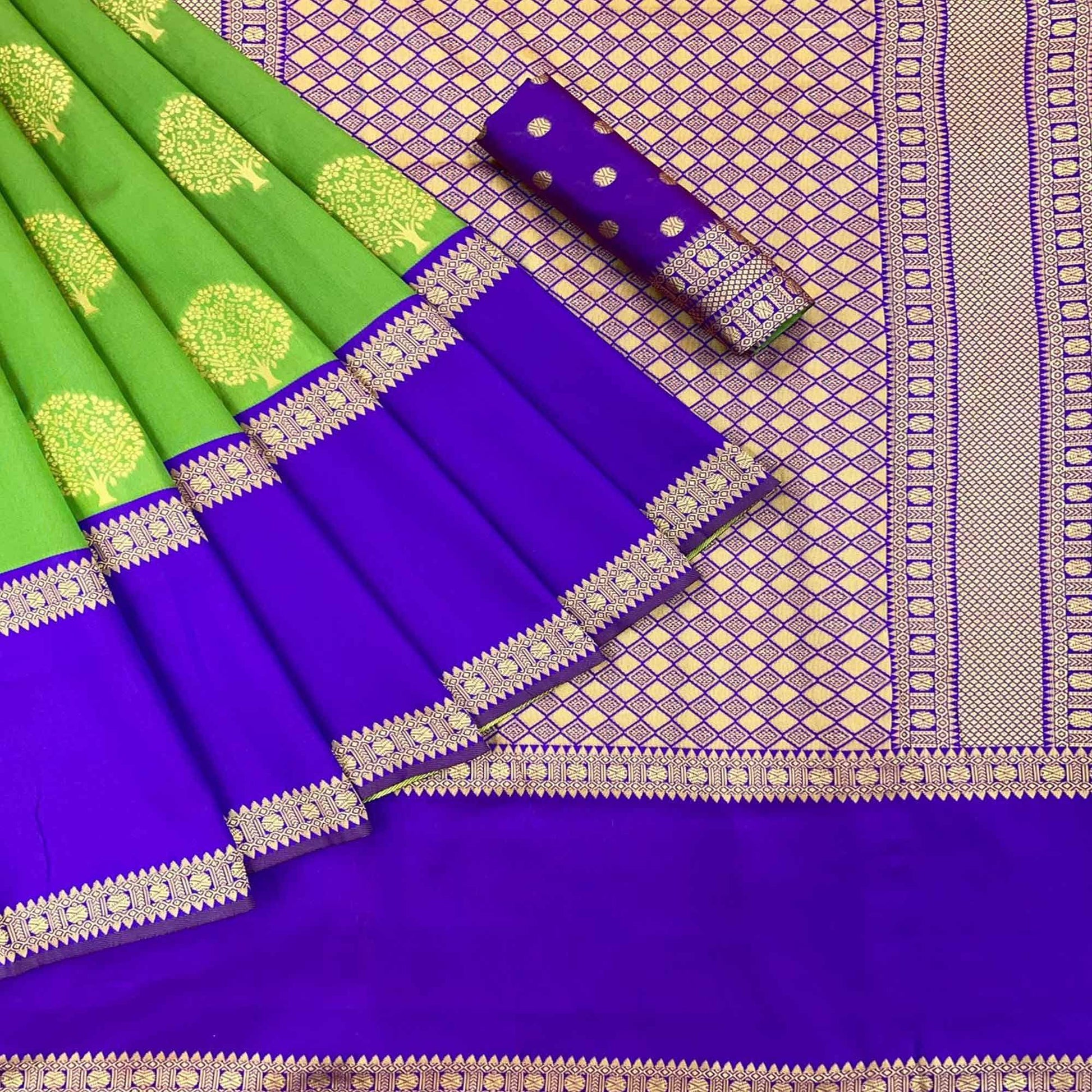 green-festive-wear-woven-art-silk-saree-141639