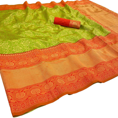 green-festive-wear-woven-art-silk-saree-141604
