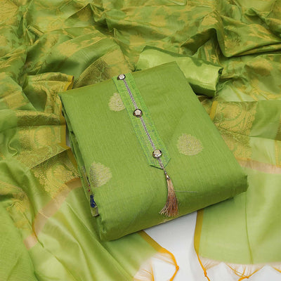 green-festive-wear-woven-banarasi-jacquard-dress-material-142041