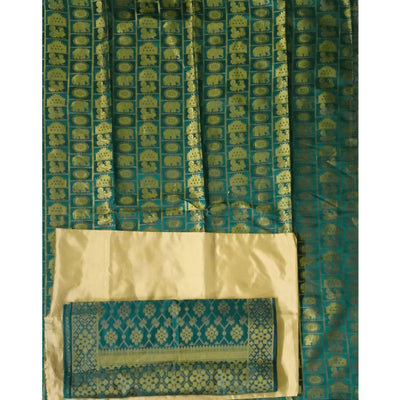 green-festive-wear-woven-banarasi-silk-dress-material-127327