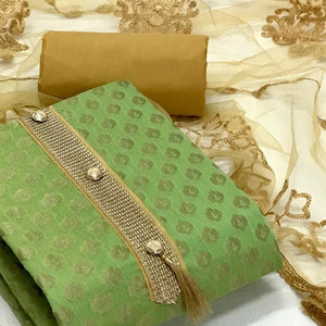 green-festive-wear-woven-banarasi-silk-dress-material-139025