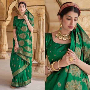 green-festive-wear-woven-banarasi-silk-saree-138852