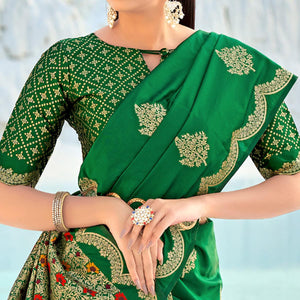 green-festive-wear-woven-banarasi-soft-silk-saree-137525