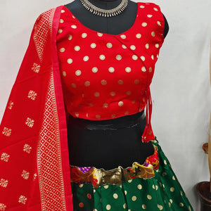 green-festive-wear-woven-brocade-lehenga-choli-124769
