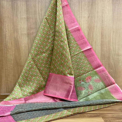 green-festive-wear-woven-chanderi-silk-saree-131359