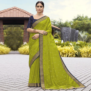 green-festive-wear-woven-chiffon-saree-139346