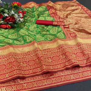 green-festive-wear-woven-designer-soft-lichi-silk-saree-128179