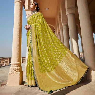 green-festive-wear-woven-dola-silk-saree-138924