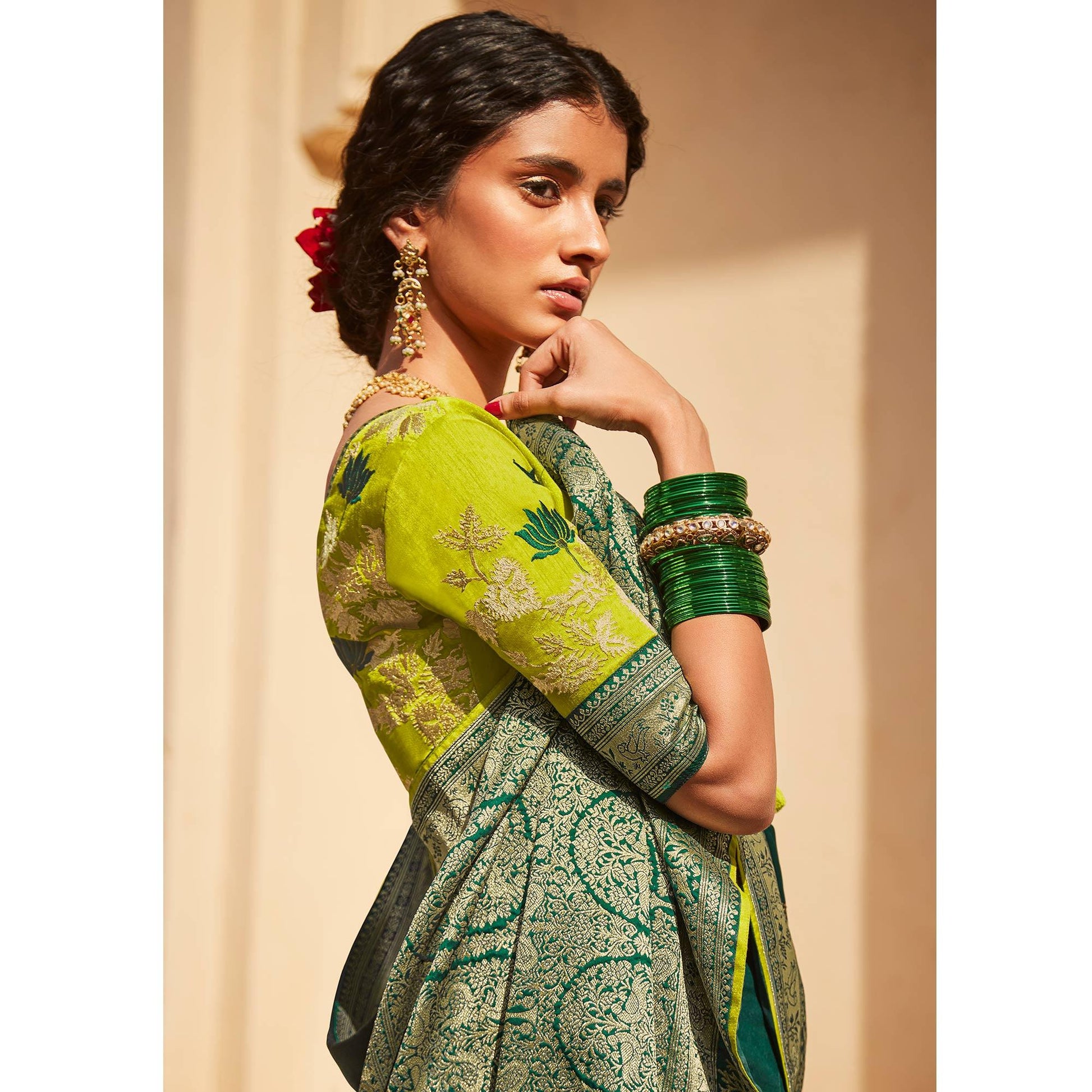 green-festive-wear-woven-embroidered-silk-saree-140825
