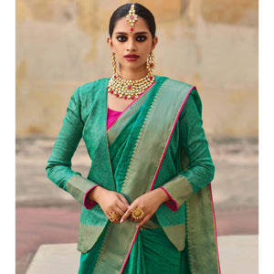 green-festive-wear-woven-fancy-silk-saree-123040