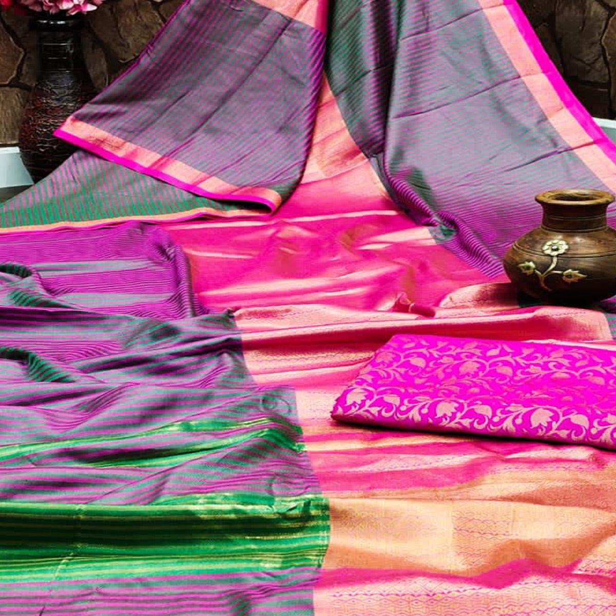 green-festive-wear-woven-heavy-rich-cotton-silk-saree-127703