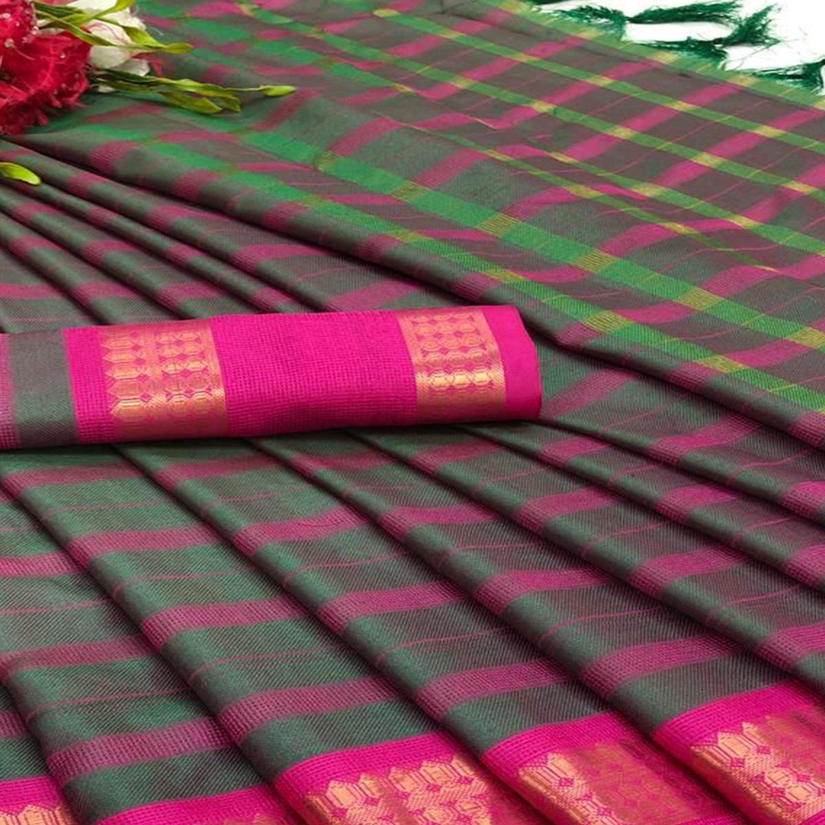 green-festive-wear-woven-heavy-rich-cotton-silk-saree-127707