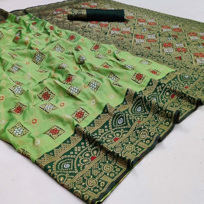 green-festive-wear-woven-heavy-silk-saree-128958