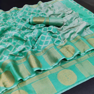 green-festive-wear-woven-jacquard-banarasi-saree-115306