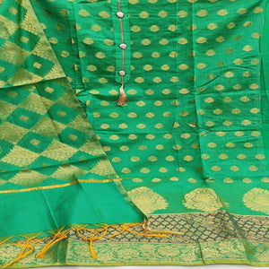 green-festive-wear-woven-jacquard-banarasi-dress-material-116317