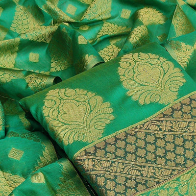 green-festive-wear-woven-jacquard-banarasi-dress-material-116317