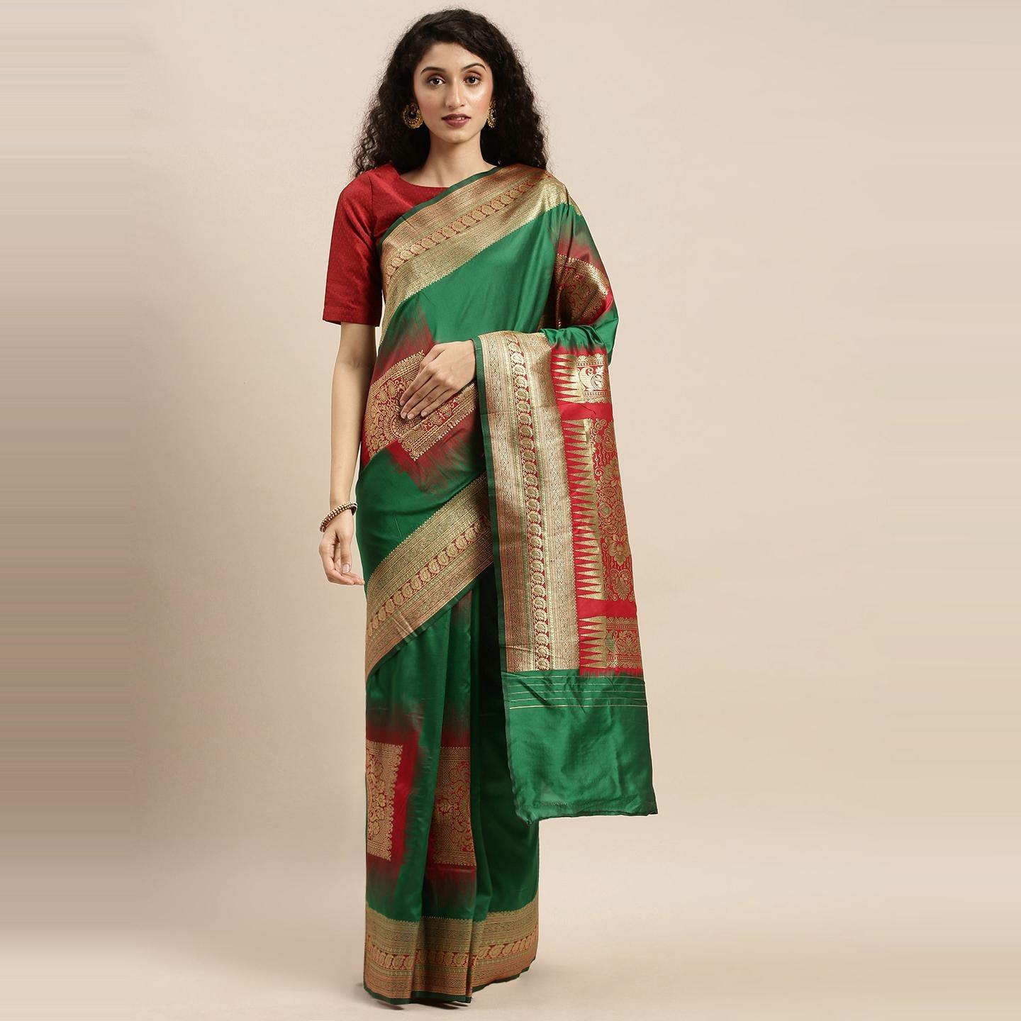 green-festive-wear-woven-kanjivaram-silk-saree-138600