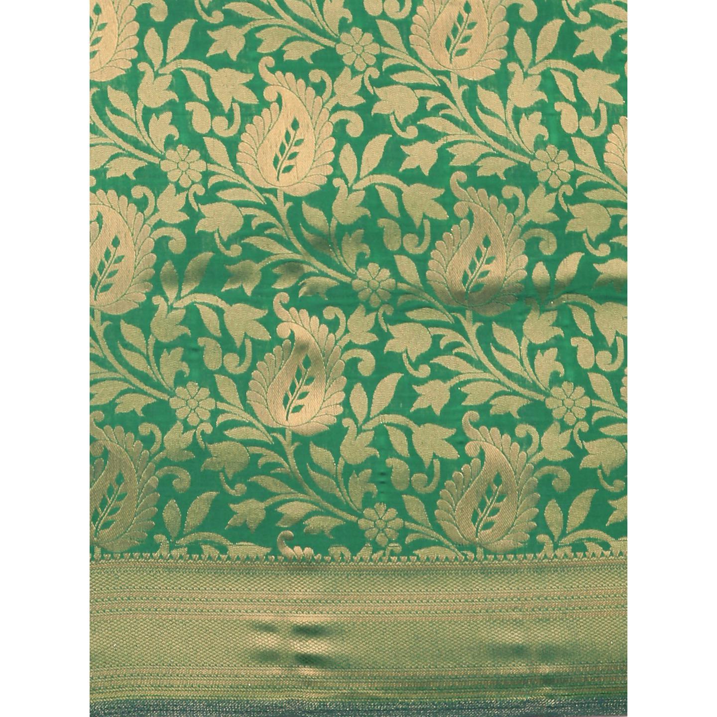 green-festive-wear-woven-kanjivaram-silk-saree-138571