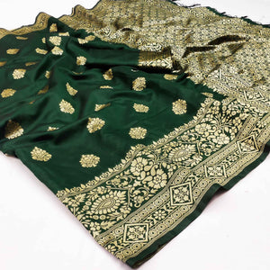 green-festive-wear-woven-silk-saree-134527