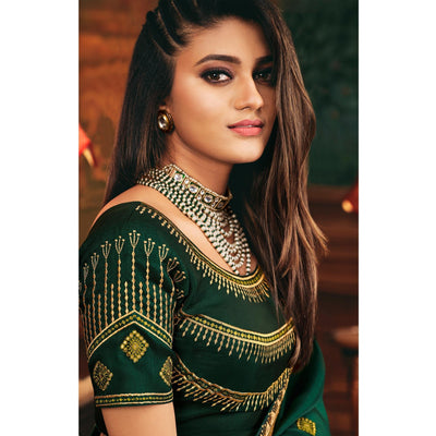 green-festive-wear-woven-silk-saree-120866