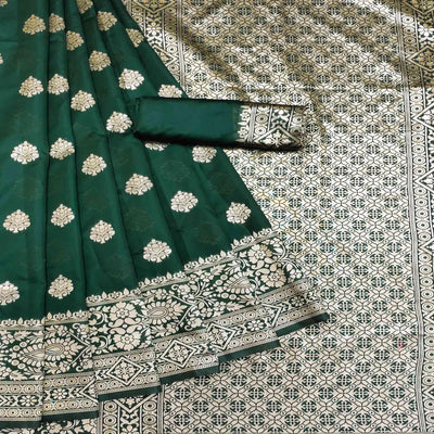 green-festive-wear-woven-silk-saree-134527