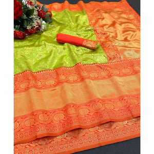 green-festive-wear-woven-silk-saree-128015