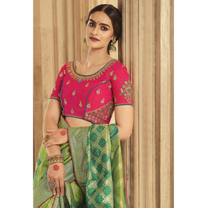 green-festive-wear-woven-silk-saree-138914
