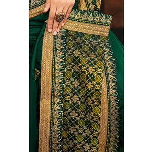 green-festive-wear-woven-silk-saree-120866