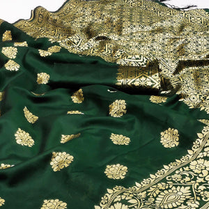green-festive-wear-woven-silk-saree-134527