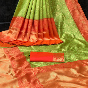 green-festive-wear-woven-silk-saree-128015