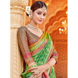 green-festive-wear-woven-silk-saree-139528