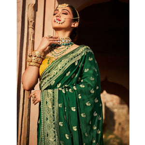 green-festive-wear-woven-silk-saree-139927