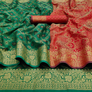 green-festive-wear-woven-silk-saree-with-patola-rich-pallu-136920