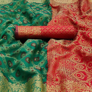 green-festive-wear-woven-silk-saree-with-patola-rich-pallu-136920