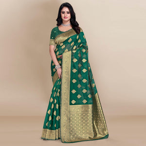 green-festive-wear-woven-soft-banarasi-saree-138496