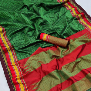 green-festive-wear-woven-soft-silk-saree-121817