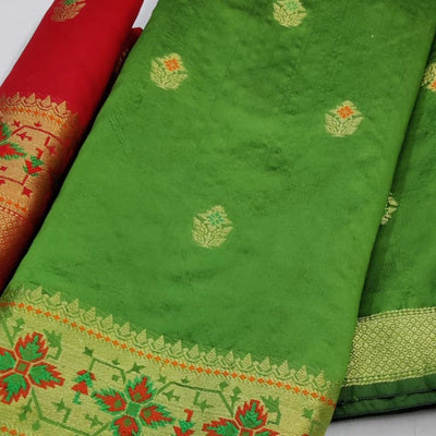 green-festive-wear-woven-soft-silk-saree-109181