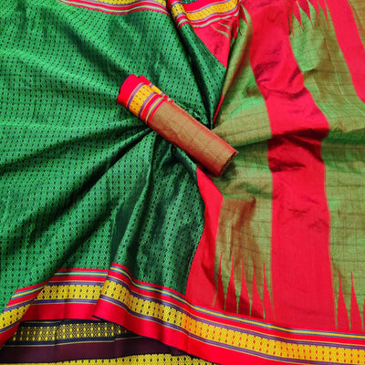 green-festive-wear-woven-soft-silk-saree-121817