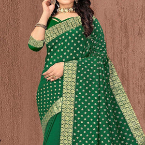 green-festive-wear-woven-vichitra-silk-saree-142758