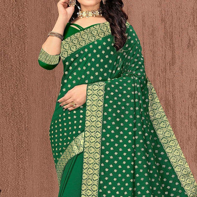 green-festive-wear-woven-vichitra-silk-saree-142758