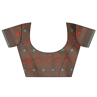 green-festive-wear-woven-with-meena-butta-rich-pallu-cotton-saree-118312