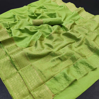 green-festive-wear-woven-with-stone-work-assam-silk-saree-119052