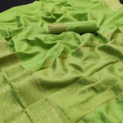 green-festive-wear-woven-with-stone-work-assam-silk-saree-119052