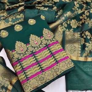 green-festive-wear-woven-work-with-tassels-banarasi-jacquard-dress-material-138619