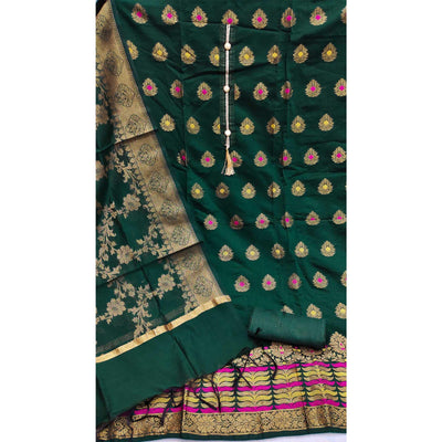 green-festive-wear-woven-work-with-tassels-banarasi-jacquard-dress-material-138619